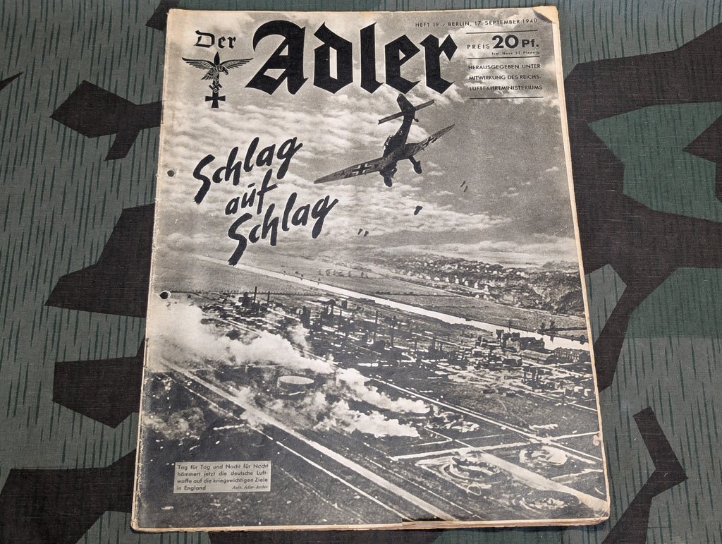 Der Adler Magazine 17 September 1940 Heft 19
