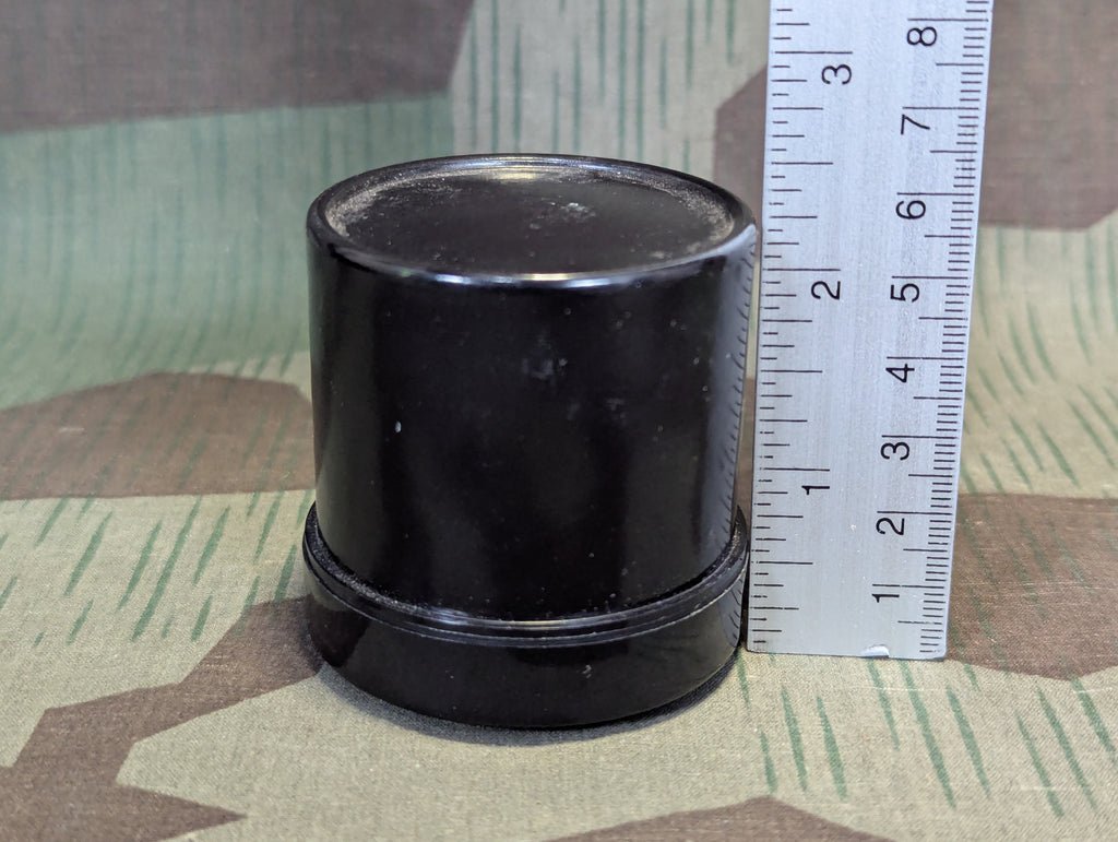 Round Black Bakelite Container — image 2