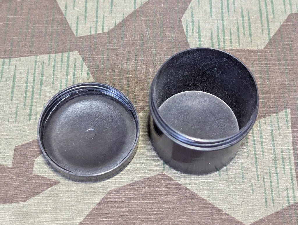 Round Black Bakelite Container — image 4