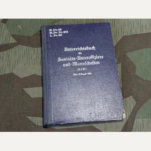 1939 Training Manual for Medics H.Dv.59