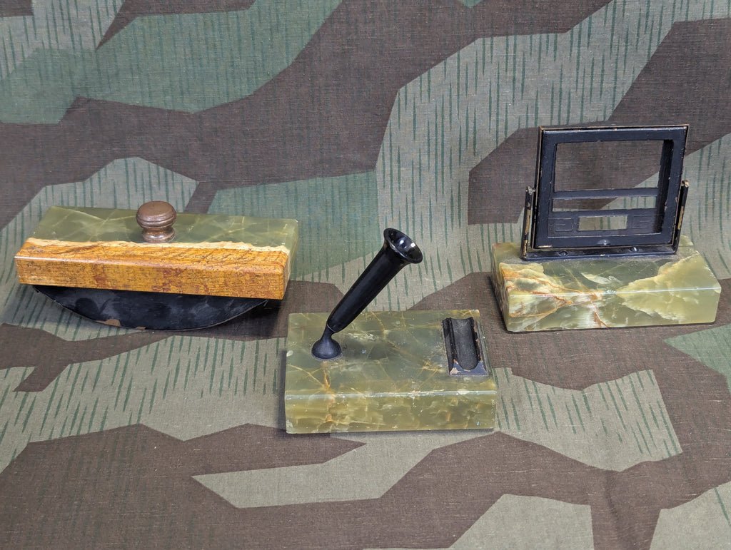 Green Marble Desk Set — image 2