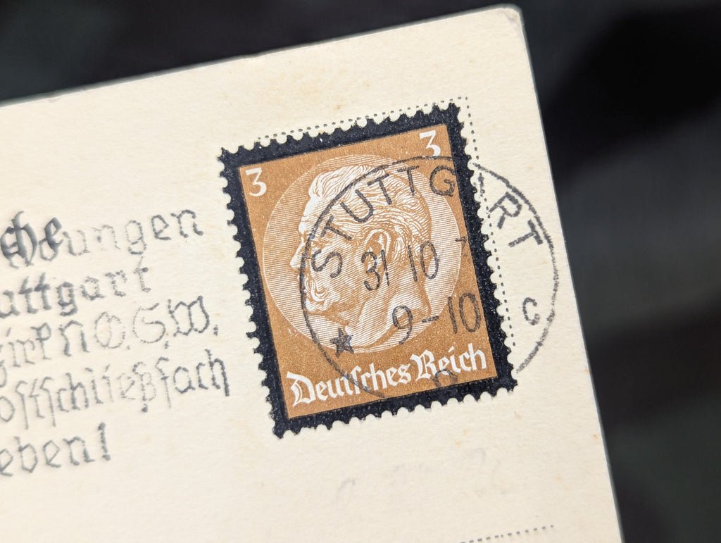 1934-35 Mitglieds-Karte Membership Card History and Antiquities Association — image 3