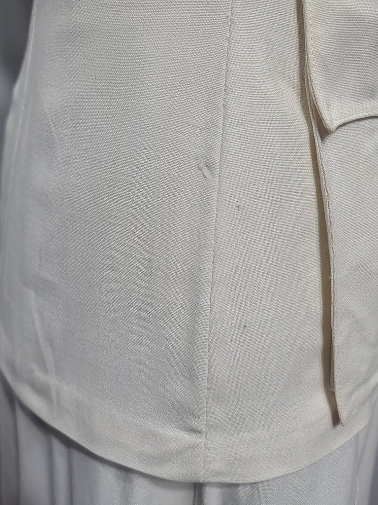 NNC Navy Nurse White Uniform Jacket and Skirt(B-33' W-25' H-33.5') — image 13