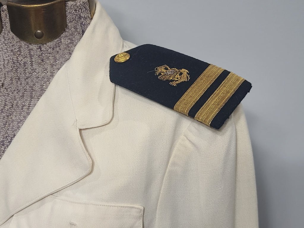 NNC Navy Nurse White Uniform Jacket and Skirt(B-33' W-25' H-33.5') — image 19