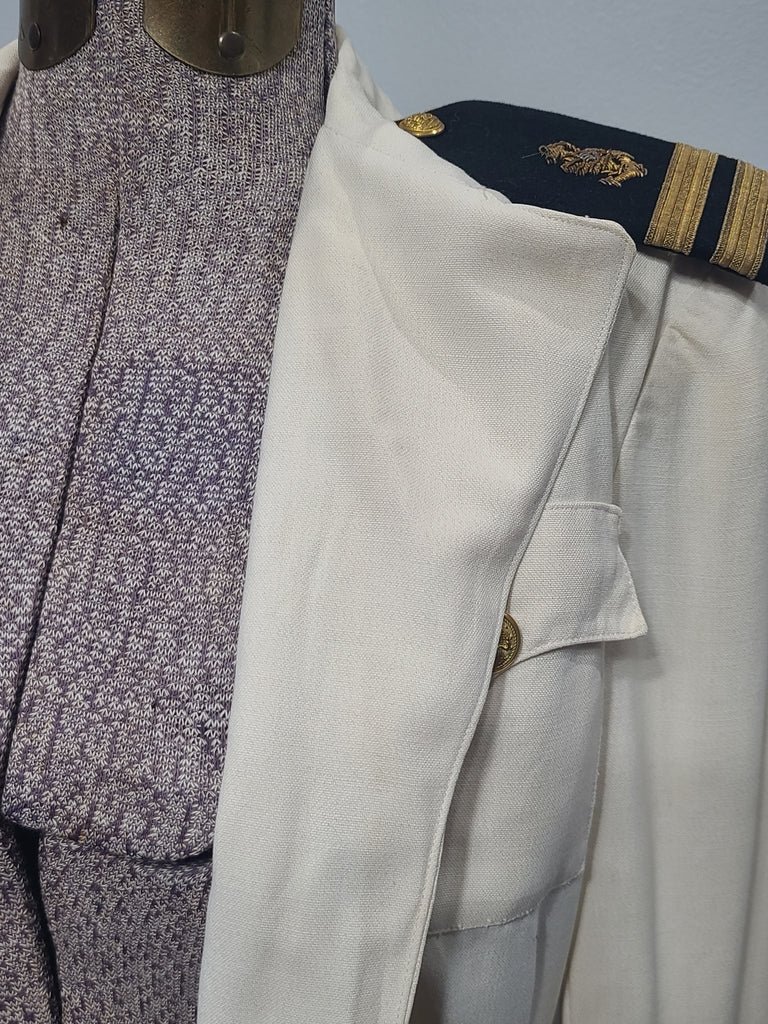 NNC Navy Nurse White Uniform Jacket and Skirt(B-33' W-25' H-33.5') — image 23