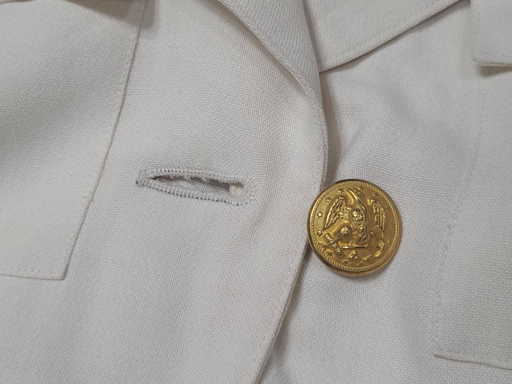 NNC Navy Nurse White Uniform Jacket and Skirt(B-33' W-25' H-33.5') — image 36