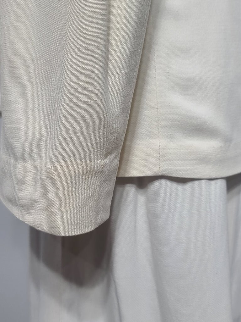 NNC Navy Nurse White Uniform Jacket and Skirt(B-33' W-25' H-33.5') — image 9