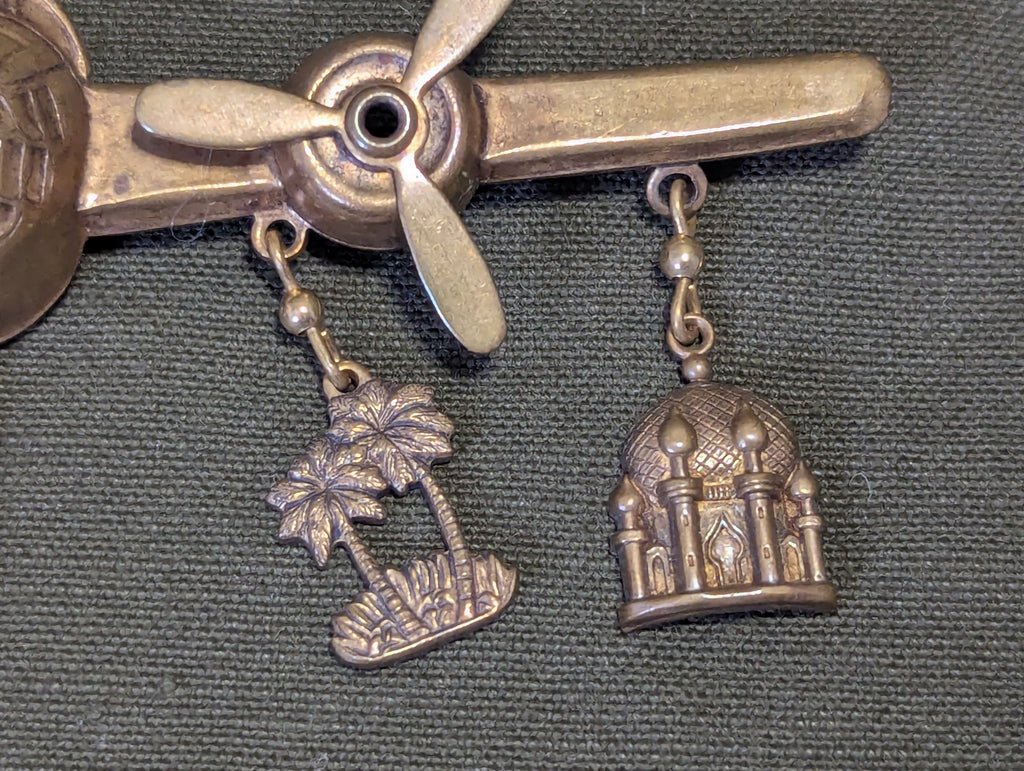 B-25 Plane Pin with City Charms — image 2