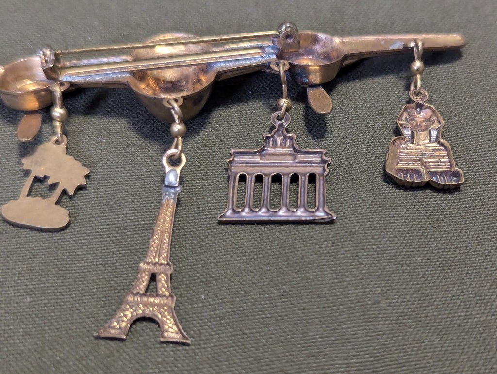 B-25 Plane Pin with City Charms — image 7
