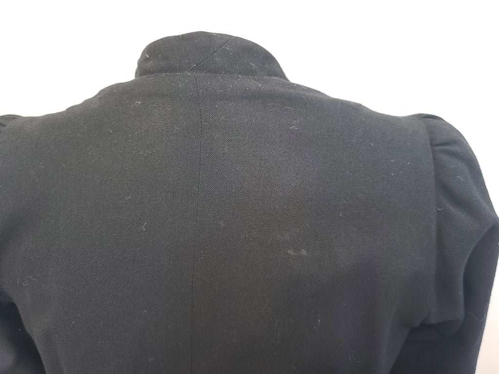 German Black Dress with Fur Trim(B-34' W-29.5' H-38') — image 11