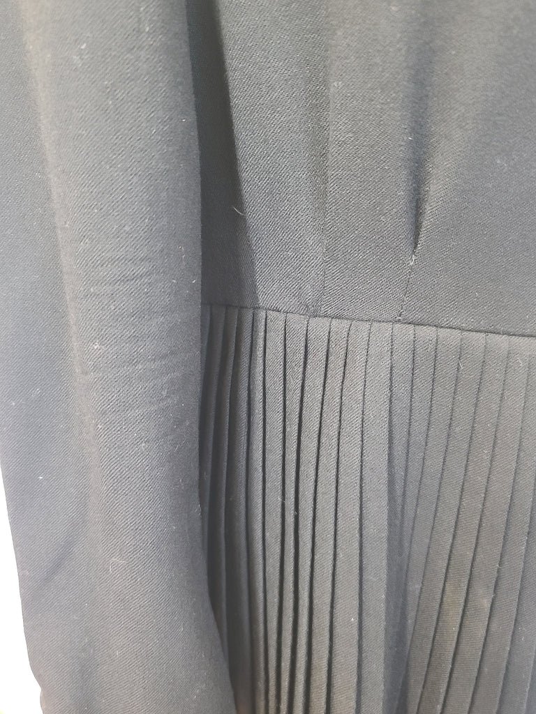 German Black Dress with Fur Trim(B-34' W-29.5' H-38') — image 13