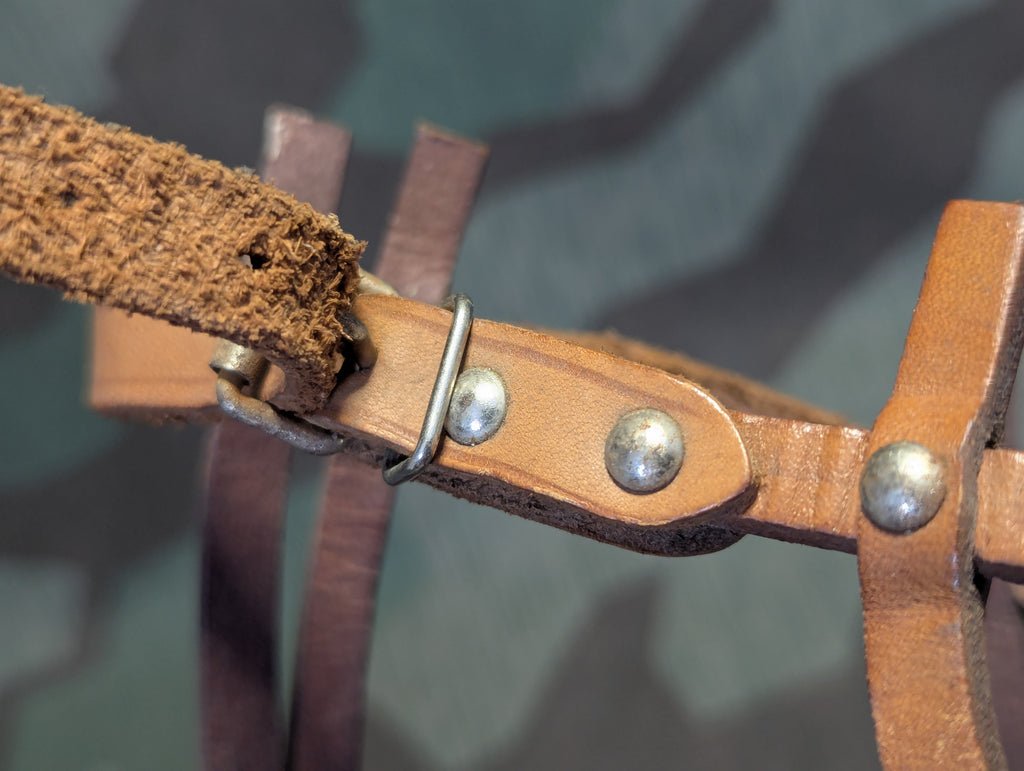 German Leather Dog Muzzle and Collar — image 7