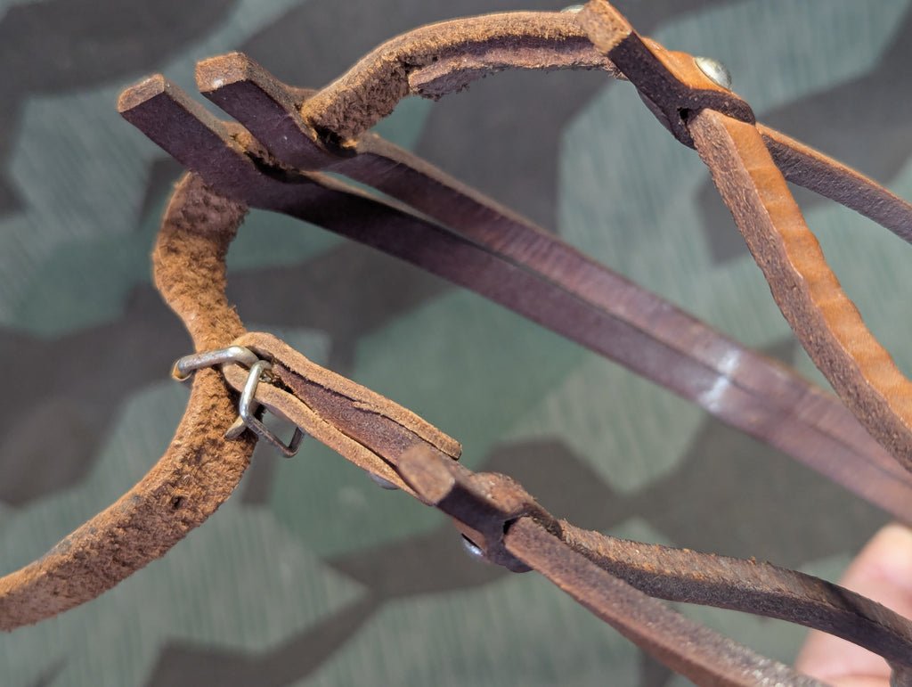 German Leather Dog Muzzle and Collar — image 8