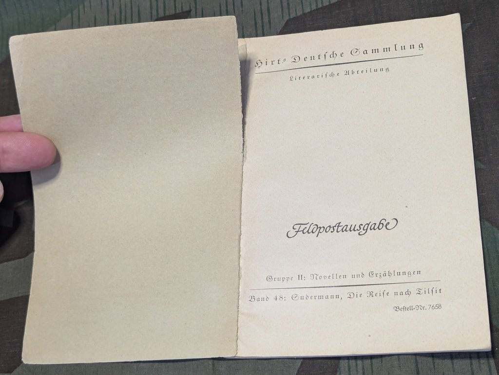 Feldpostausgabe Book Die Reise Nach Tilsit — image 4