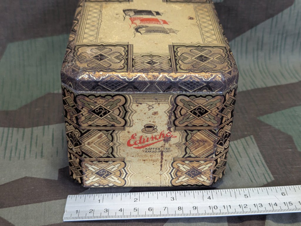 Eduscho Eduard Schopf Kaffee Kakao Tee Tin — image 2