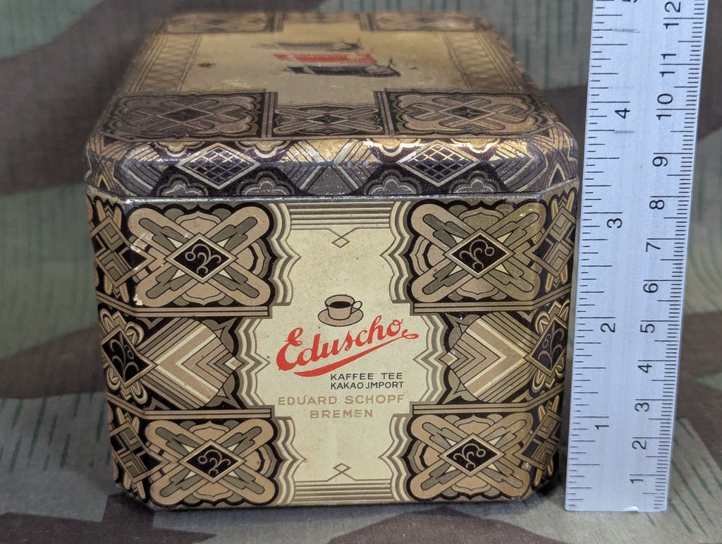 Eduscho Eduard Schopf Kaffee Kakao Tee Tin — image 4