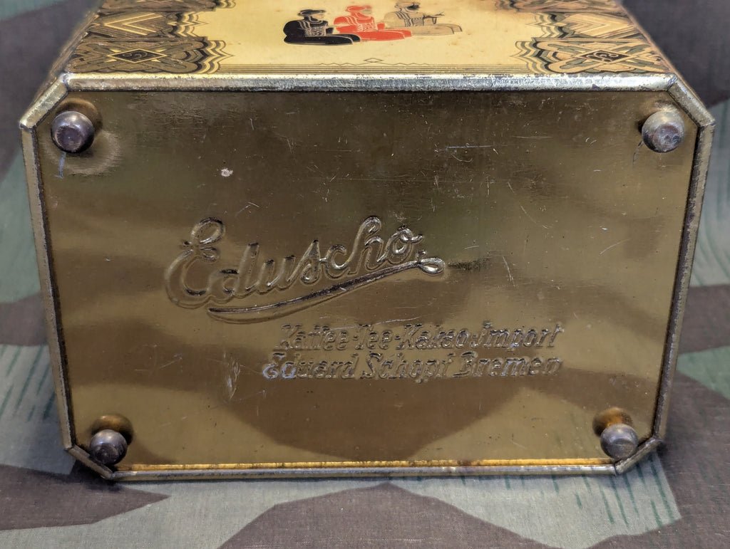 Eduscho Eduard Schopf Kaffee Kakao Tee Tin — image 5