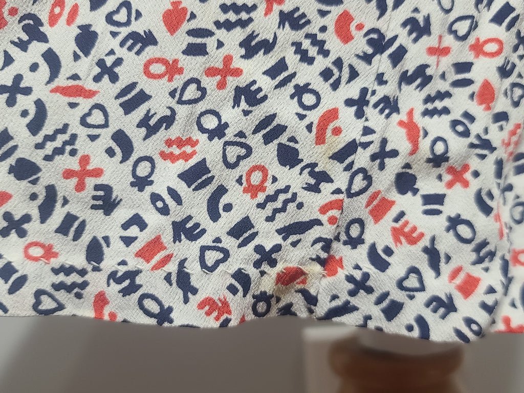 Symbols Novelty Print Dress(B-41' W-35' H-41') — image 11