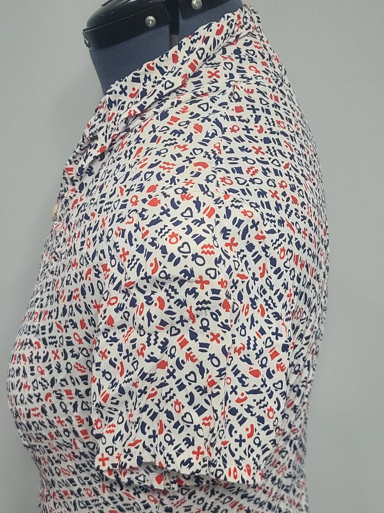 Symbols Novelty Print Dress(B-41' W-35' H-41') — image 14