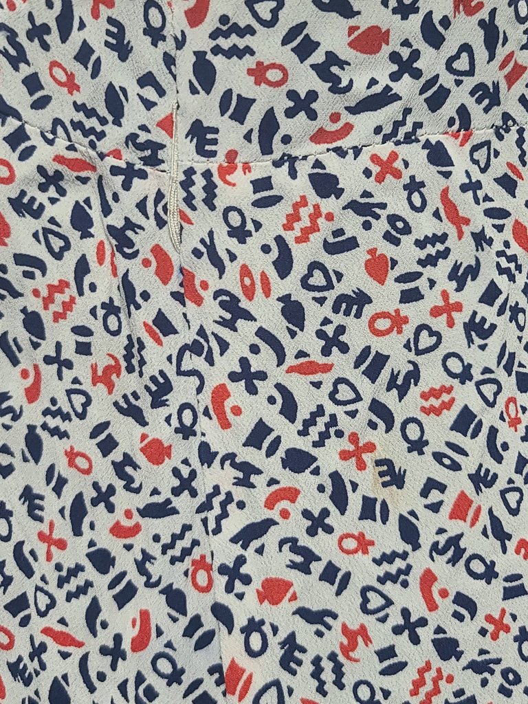 Symbols Novelty Print Dress(B-41' W-35' H-41') — image 16