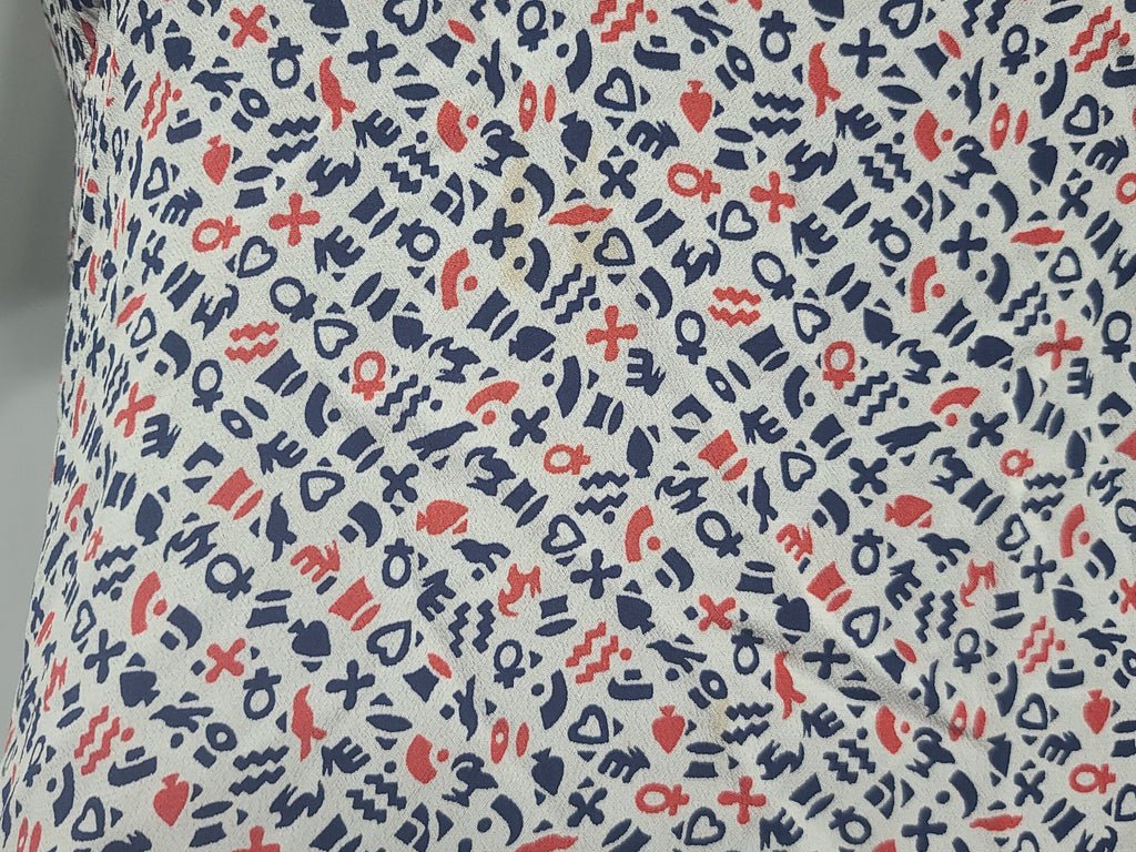 Symbols Novelty Print Dress(B-41' W-35' H-41') — image 8