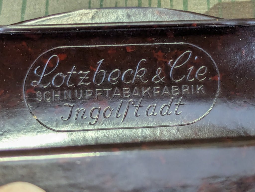 Lotzbeck Bakelite Snuff Powder Box — image 7