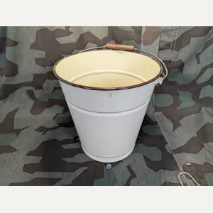 German Enameled Bucket