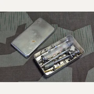 Record Syringe In Tin