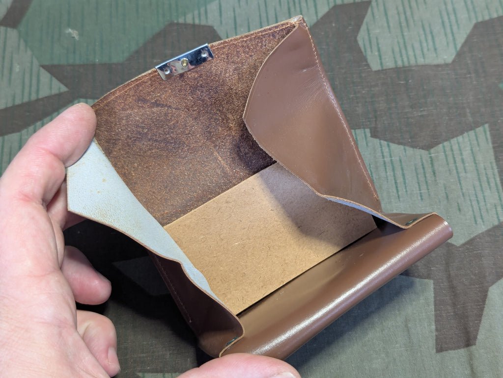 NOS German Brown Wallet with Coin Purse — image 4