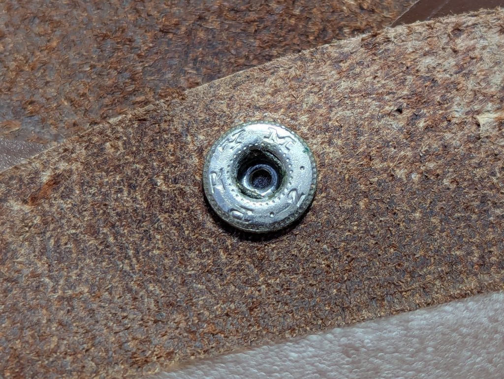 NOS German Brown Wallet with Coin Purse — image 6