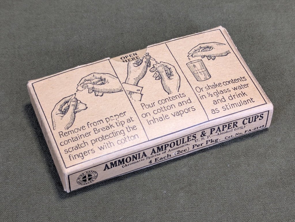 Ammonia Ampoules & Paper Cups in Box — image 2