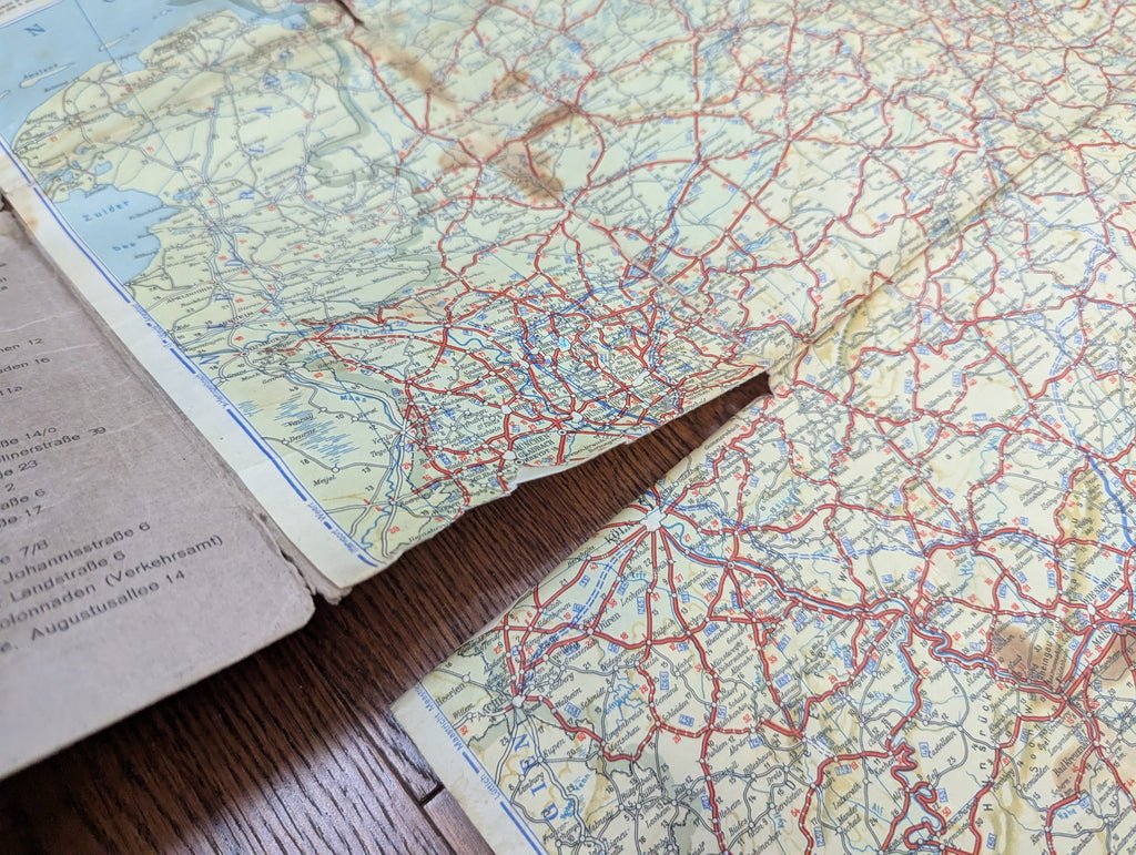 German DDAC Road Condition Map 1936 — image 4