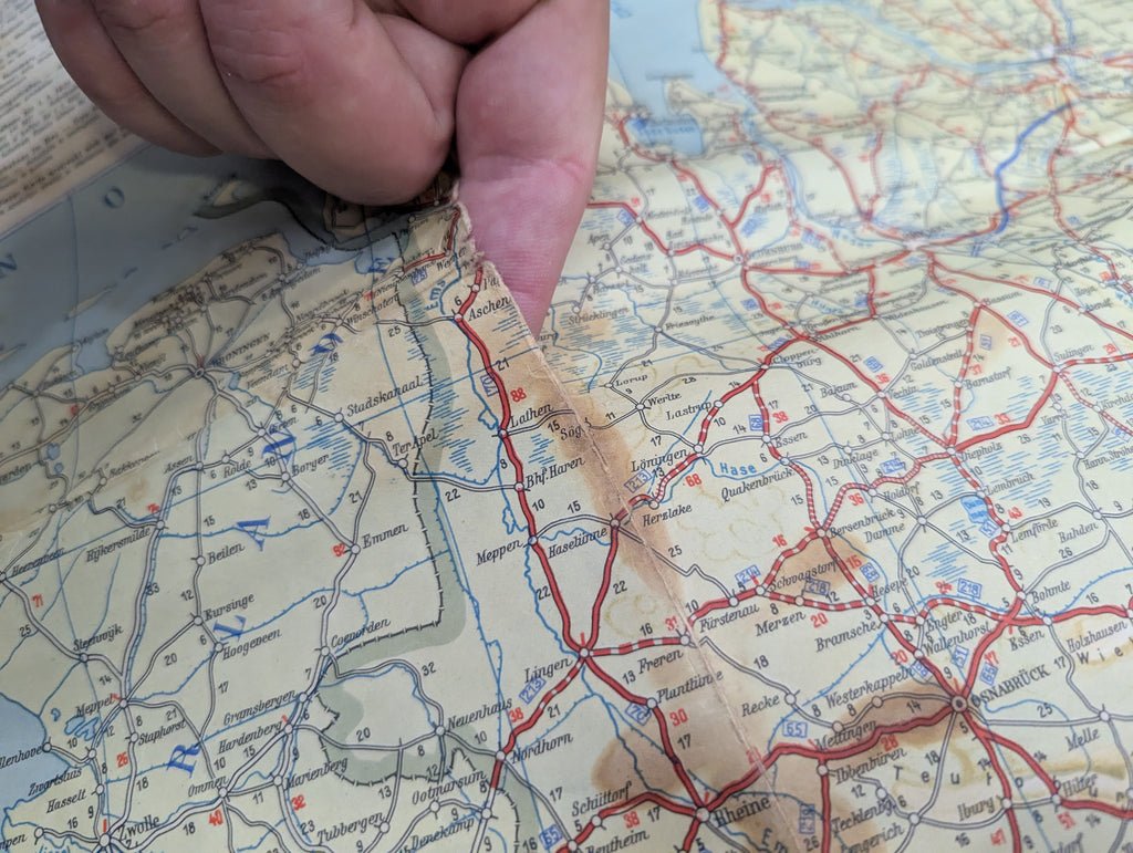 German DDAC Road Condition Map 1936 — image 5