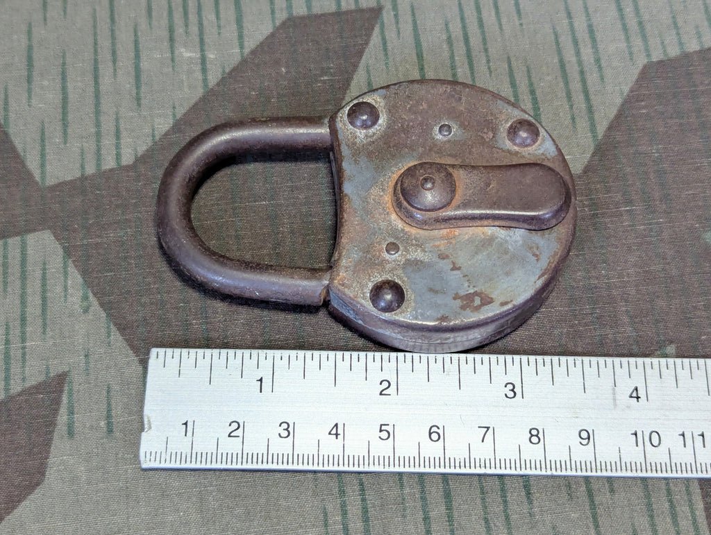Medium Sized German Lock w/ 1 Key — image 3