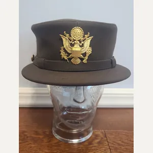 WAC Officer OD Hobby Hat Stetson AS-IS (Size 22 1/2)
