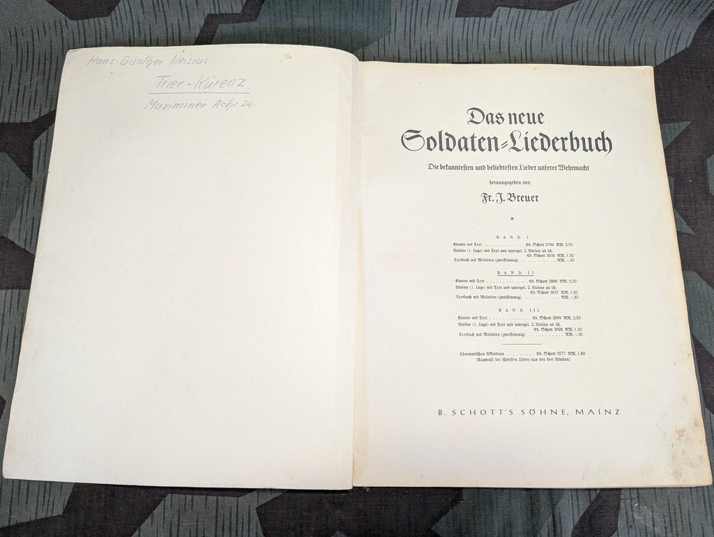 Original Soldier's Songbook Band II For Piano — image 4