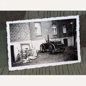 Original Photograph of a Field Kitchen