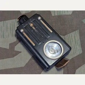 Daimon Wehrmacht Flashlight Damaged Leather Button Loop