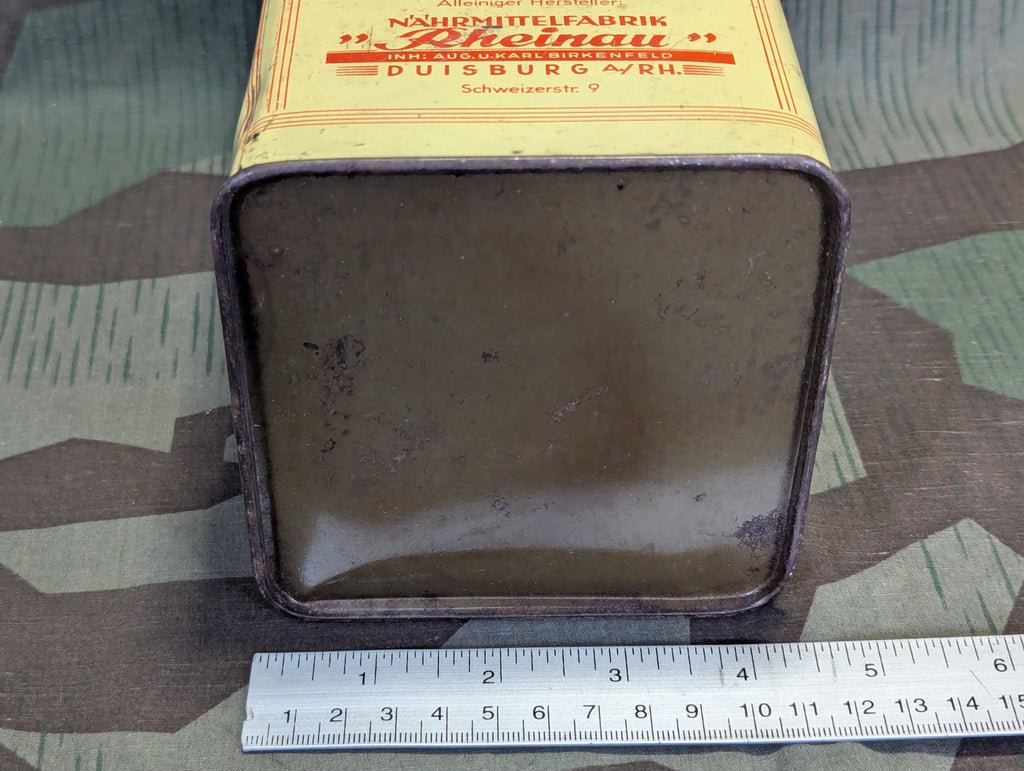 Large Tin for Powdered Egg Yellow Rheinau — image 4