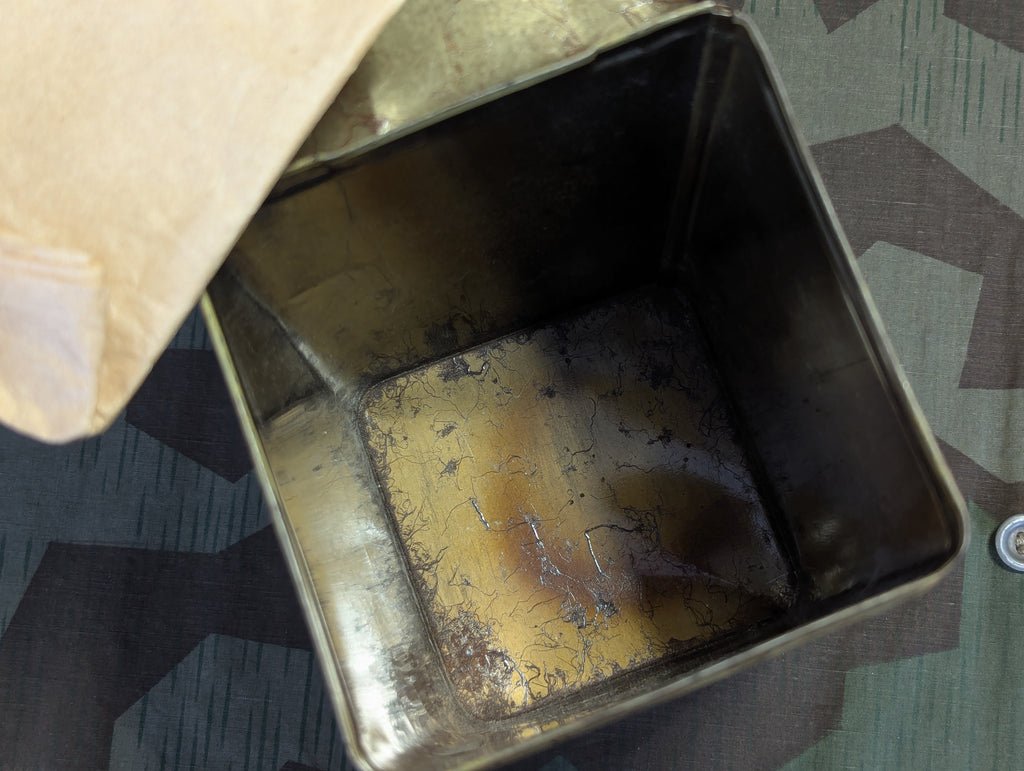 Large Tin for Powdered Egg Yellow Rheinau — image 6