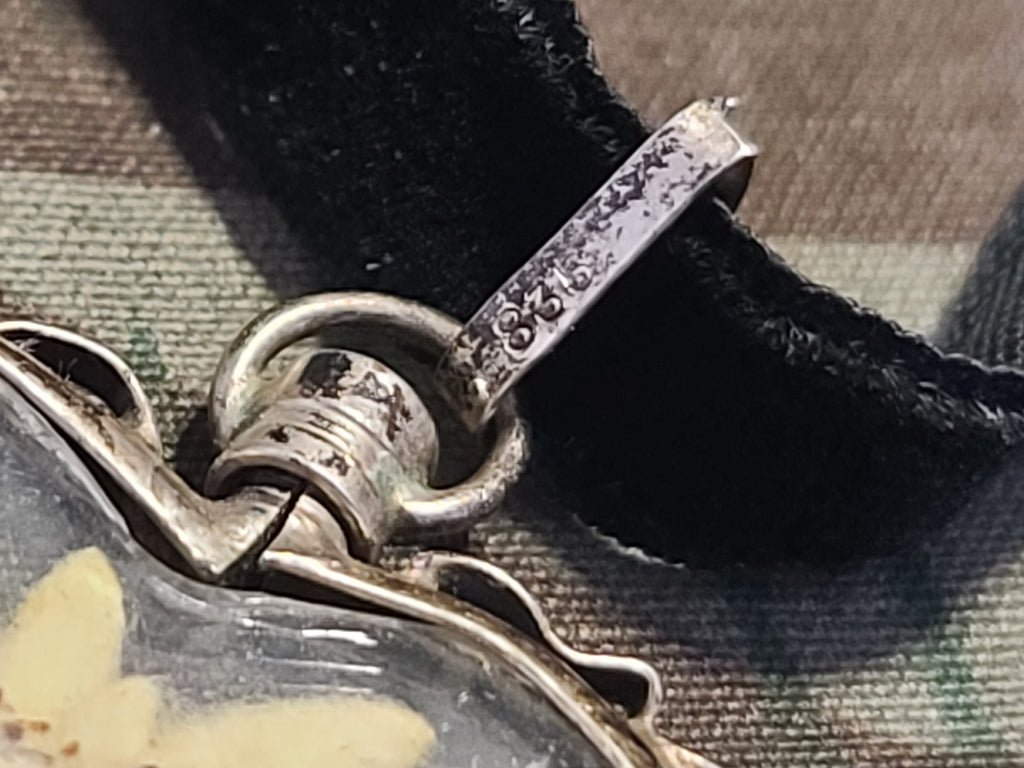 Edelweiss Heart Shaped Velvet Necklace 835 Silver — image 4