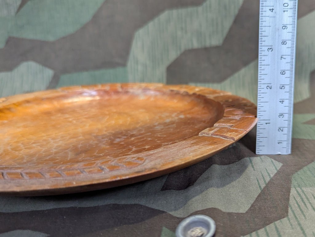 Ehret Das Brot Hand Carved Wood Bread Plate — image 7