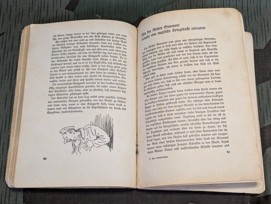 Der Drahtverhau Soldier's Humor Book (AS-IS) — image 10