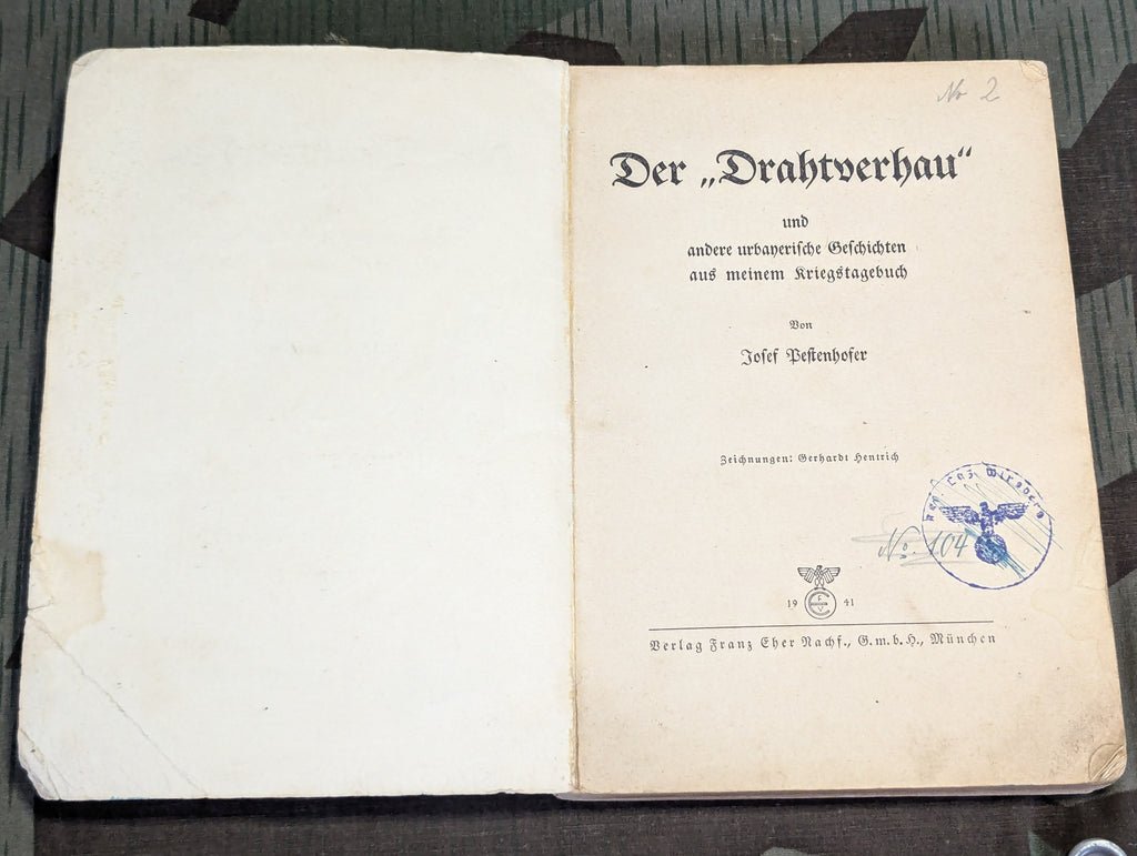 Der Drahtverhau Soldier's Humor Book (AS-IS) — image 4