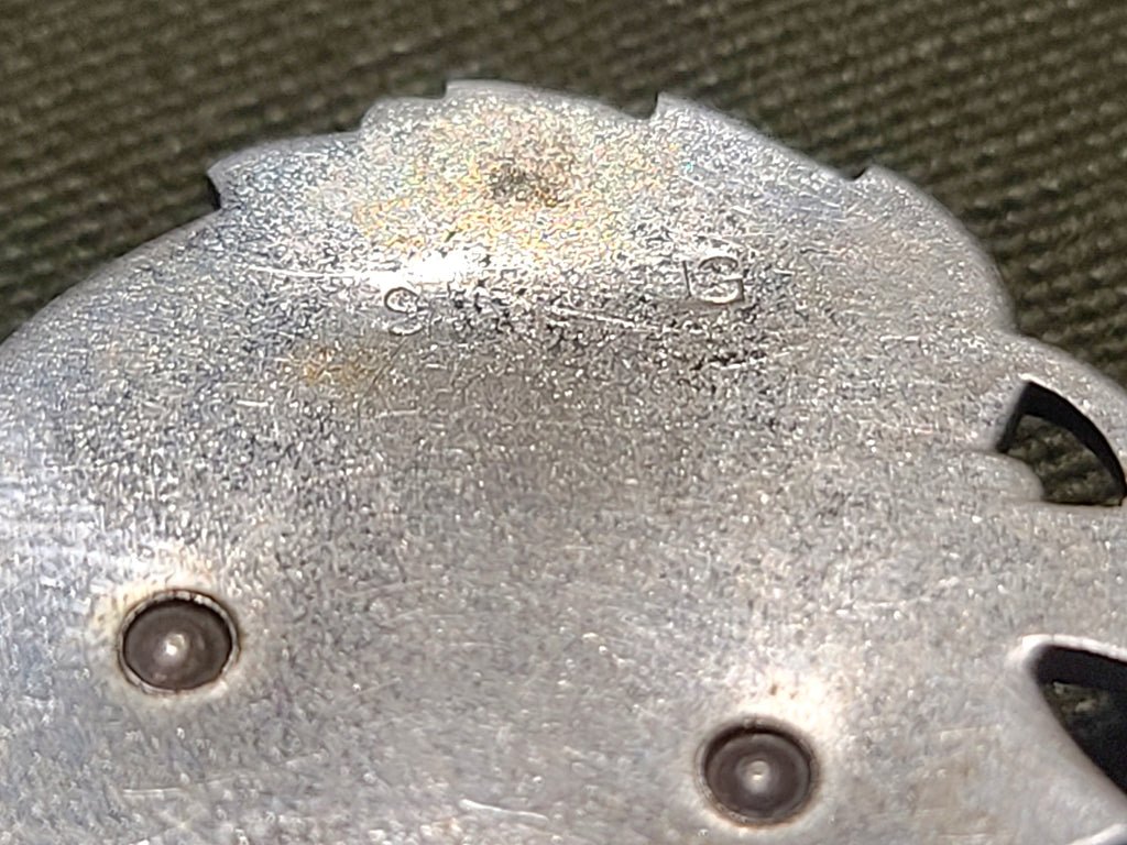 Army Eagle Marcasite Sweetheart Necklace — image 5