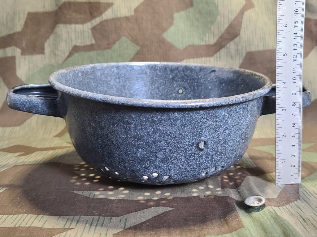 German Helmet Made into a Strainer — image 10