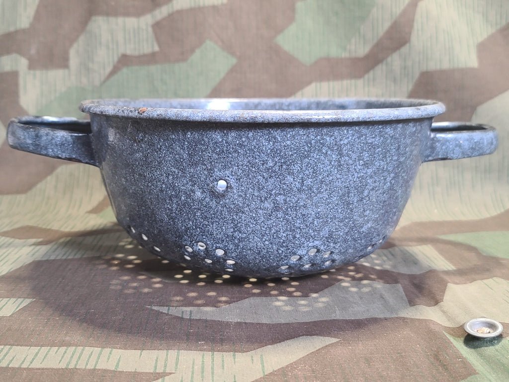 German Helmet Made into a Strainer — image 11