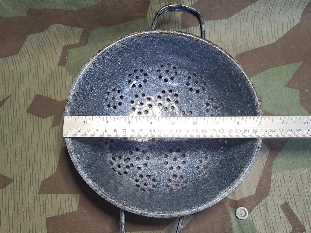 German Helmet Made into a Strainer — image 12