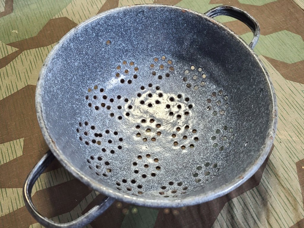 German Helmet Made into a Strainer — image 8