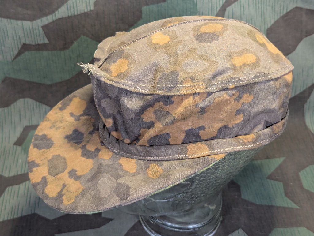 Reversible SS Camouflage Hat Original Material — image 8